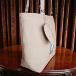 Printed Ladies Tote Bag – Soft Pink - Image 7